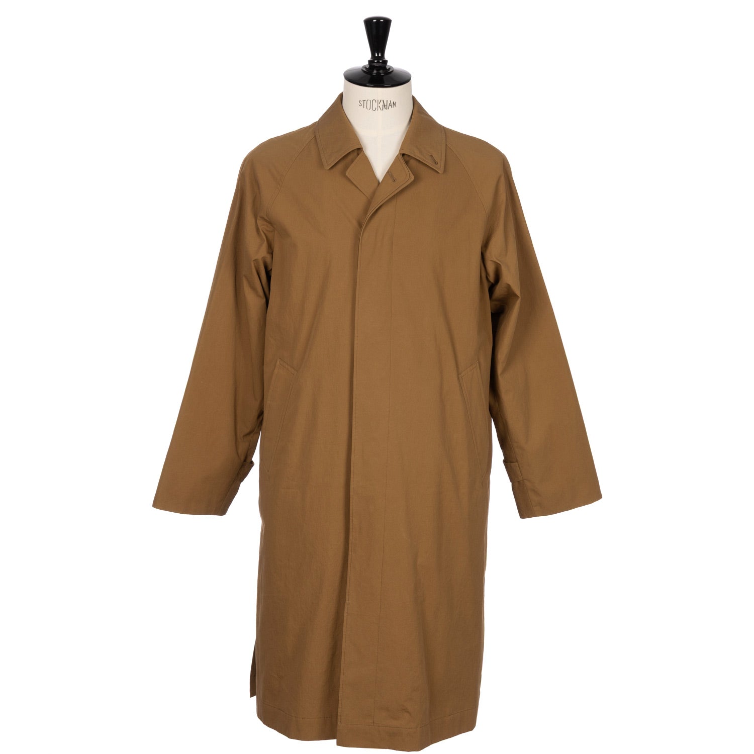 Coat "RUIZ" made from Water-Repellent Japanese Foulard Cotton